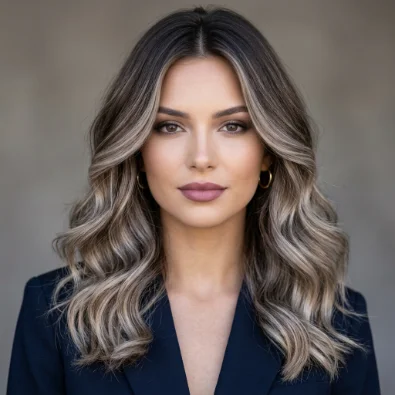 Ash Blonde Balayage