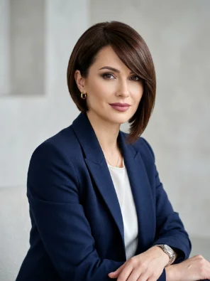 Asymmetrical Bob with Long Bangs