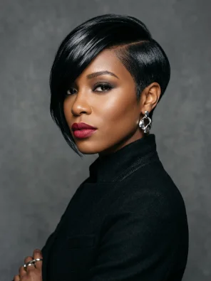 Asymmetrical Pixie Cut