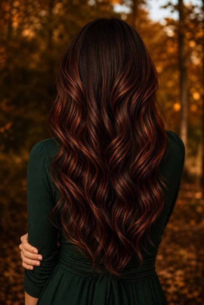 Auburn Brown Highlights