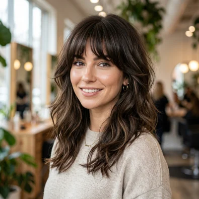 Bangs for Thick Hair