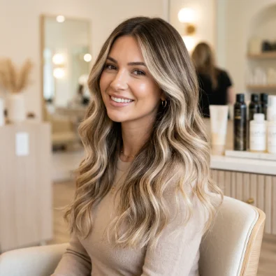 Beige Blonde Balayage