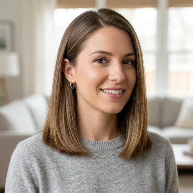 Blunt Shoulder-Length Lob