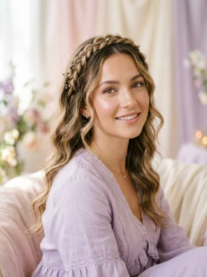 Braided Front Crown
