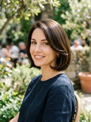 C-Curl Layered Bob