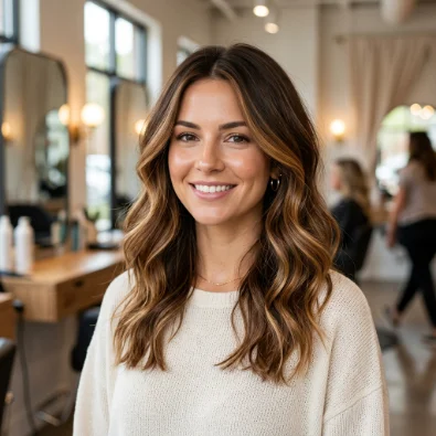 Caramel Brunette Balayage