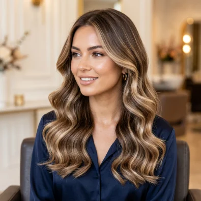 Champagne Blonde Balayage