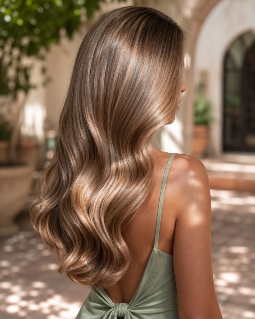 Champagne Brown Highlights