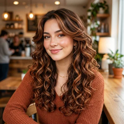 Cinnamon Swirl Butterfly Hair