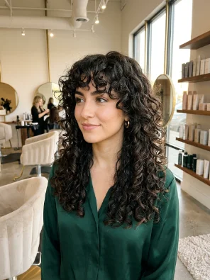 Curly Bangs