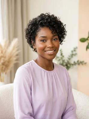 Curly Pixie Cut