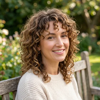 Curly Shag for Thin Hair