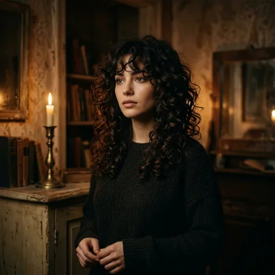 Espresso Curly Shag