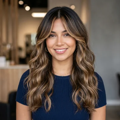 Face-Framing Balayage