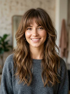 Face-Framing Bangs