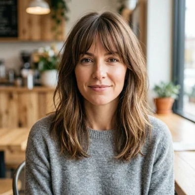 Feathered Bangs