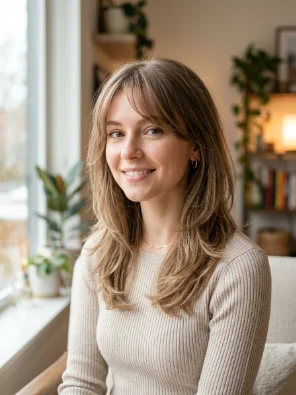Fine Hair Hush Cut With Side Bangs