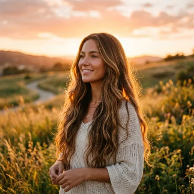 Golden-Hour Brunette