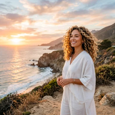Golden Hour Curl Bob
