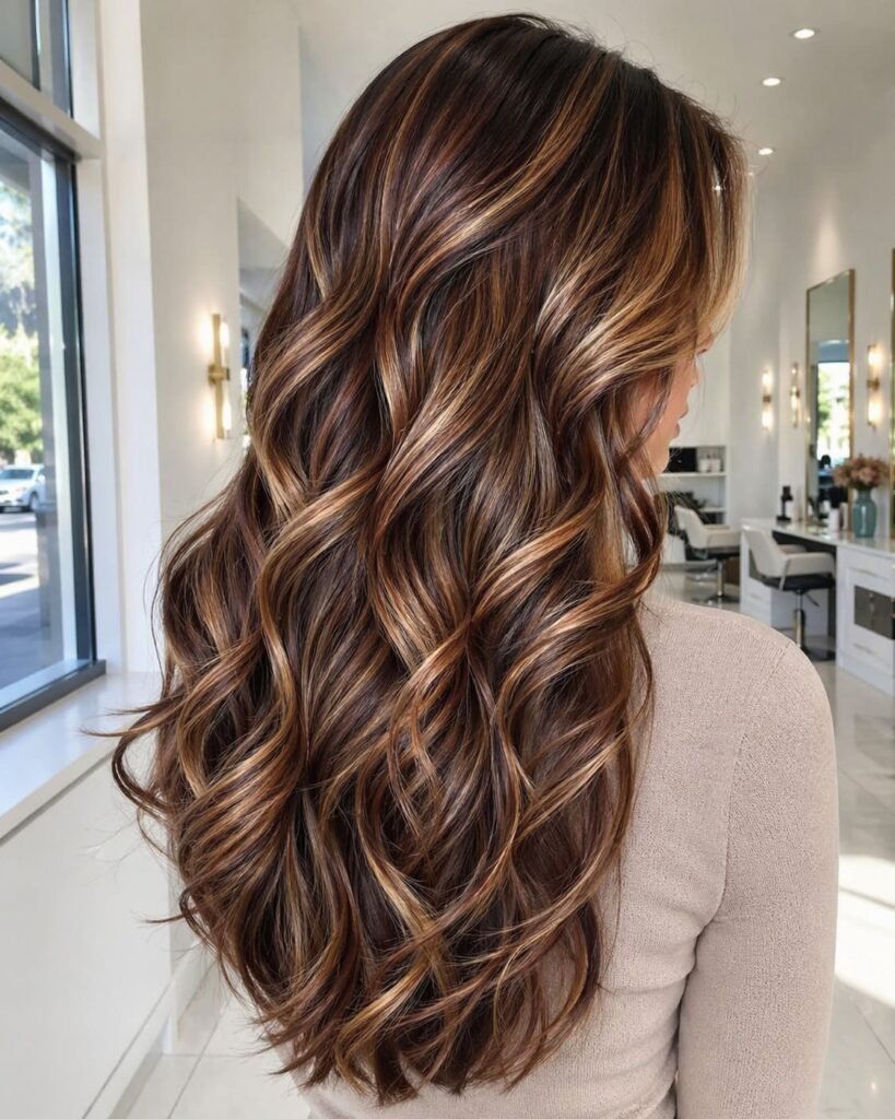 Honey Caramel Highlights