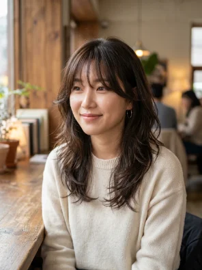 Hush Cut With Curtain-Style Side Bangs