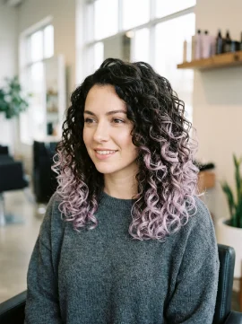 Lilac Tips for a Small Pastel Change