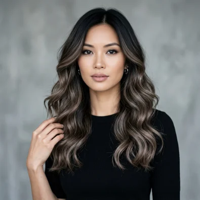Mushroom Brown Balayage