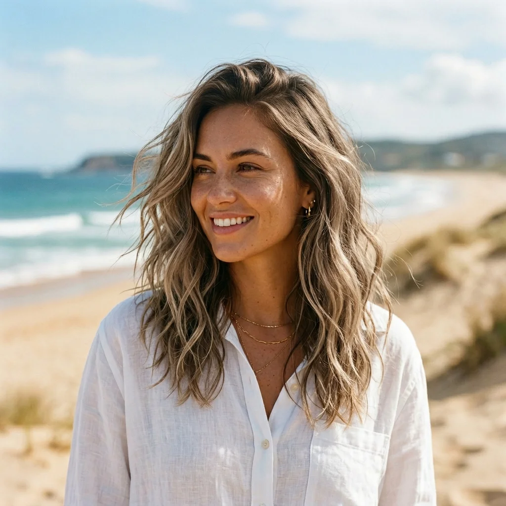 Sandy Brown Balayage