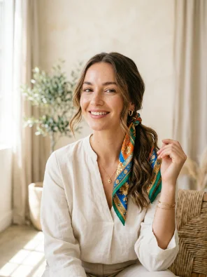 Scarf Ponytail
