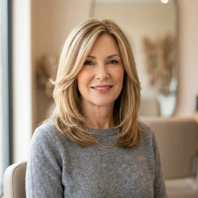Shoulder-Length Layers for Women Over 50