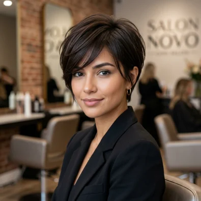 Side-Swept Bangs
