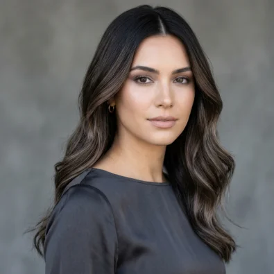 Smoky Brunette Balayage
