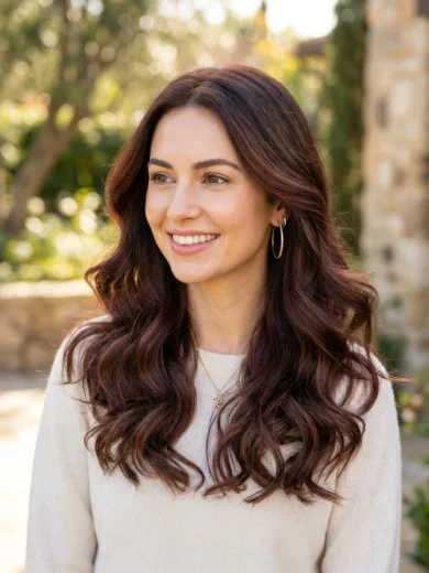 Soft Auburn Brunette