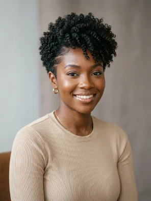 Tapered Curly Cut