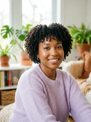 Wash-and-Go Curly Crop