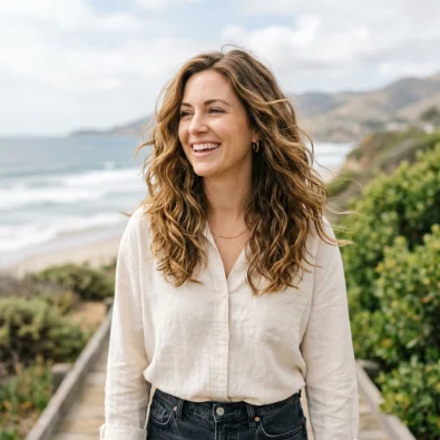 Wavy Medium Layered Haircut