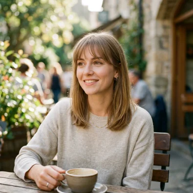 Wispy Bangs with Medium-Length Hair