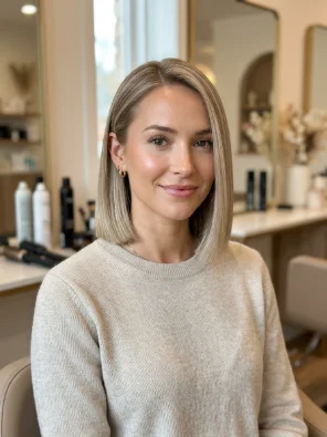 Blunt Chin-Length Bob