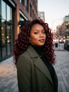 Burgundy for a Bold but Wearable Color