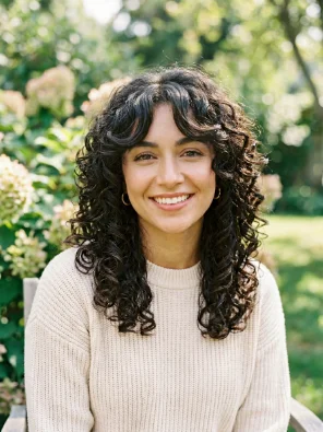 Curly Wolf Cut