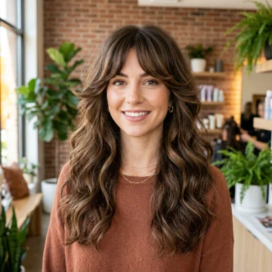 Curved Bangs
