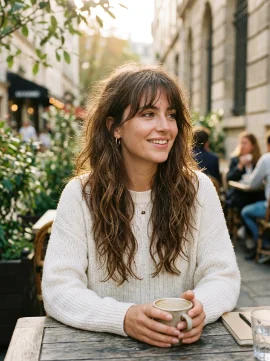 French-Girl Bangs