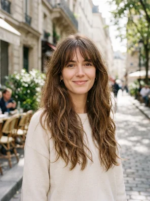 French Girl Bangs