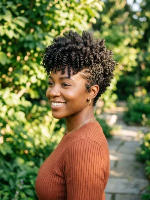 Layered Coils or Tapered Natural Cut
