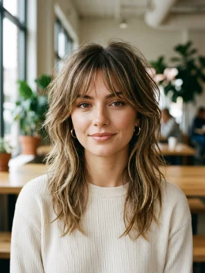 Layered Wolf Cut