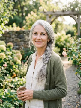 Long Gray Braid