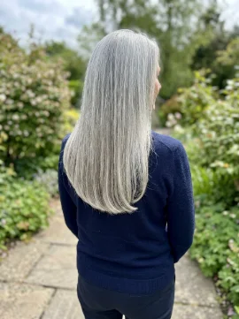 Long Gray U-Cut