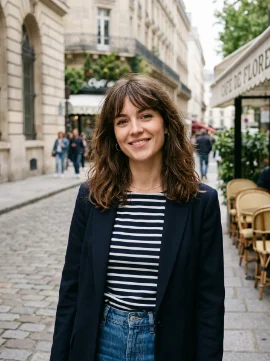 Medium Parisian Cut with Natural Bangs
