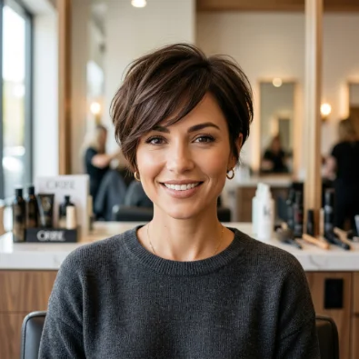 Mini Crop With Side Fringe
