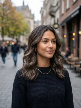 Mushroom Brown Partial Highlights